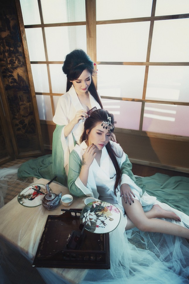 Dân mạng phẫn nộ với bộ ảnh Thúy Vân - Thúy Kiều thời hiện đại - ảnh 6