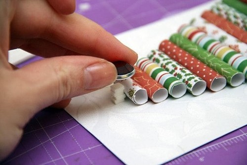 Cách làm 4 mẫu thiệp giáng sinh hình cây thông siêu dễ thương - ảnh 30