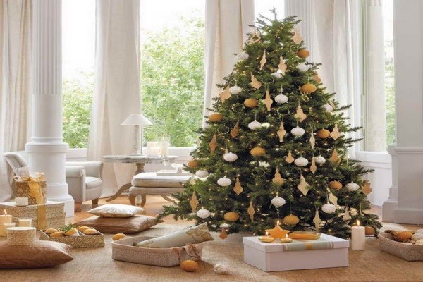 10 gợi ý trang trí cây thông thật lộng lẫy đón Giáng sinh 2015 - ảnh 9