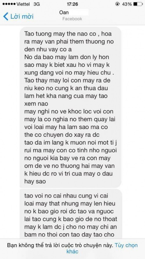 Ăn nằm với chồng người còn gửi ảnh ân ái 'đánh ghen ngược' - ảnh 2