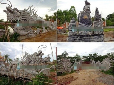 Cận cảnh đền thờ Tổ trăm tỷ đang 'náo loạn dư luận' của Hoài Linh - ảnh 3