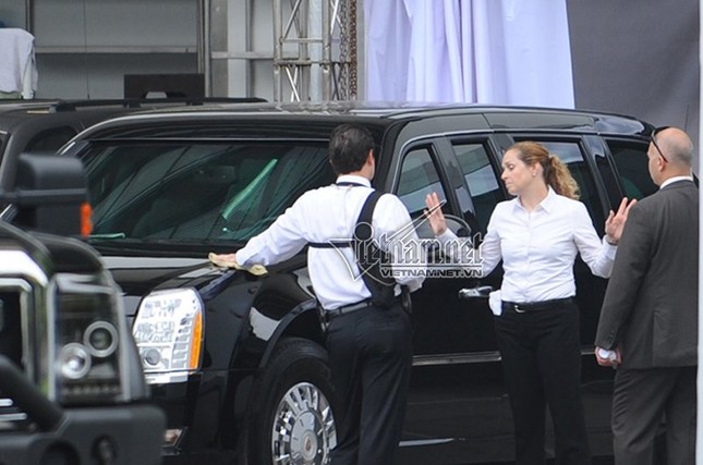 Nữ tài xế lái Cadillac One cho Tổng thống Obama ở Hà Nội - ảnh 2