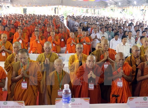 Đại lễ kỷ niệm 35 năm thành lập Giáo hội Phật giáo Việt Nam - ảnh 1