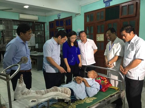 Nồi hơi phát nổ đánh sập nhà xưởng, 4 phụ nữ thiệt mạng. - ảnh 2