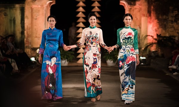 Dàn người đẹp HHVN 2016 hội ngộ ở Festival Áo dài 2016 - ảnh 3