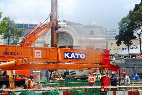Cận cảnh Metro đầu tiên dưới lòng đất... Sài Gòn - ảnh 26