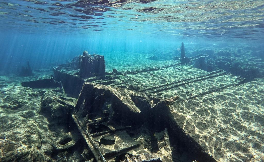 Thành phố chìm dưới đáy biển lâu đời nhất thế giới