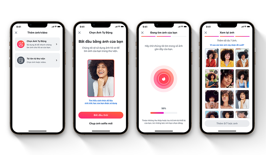 Tinder ra mắt tính năng giúp chọn ảnh đại diện dễ dàng hơn