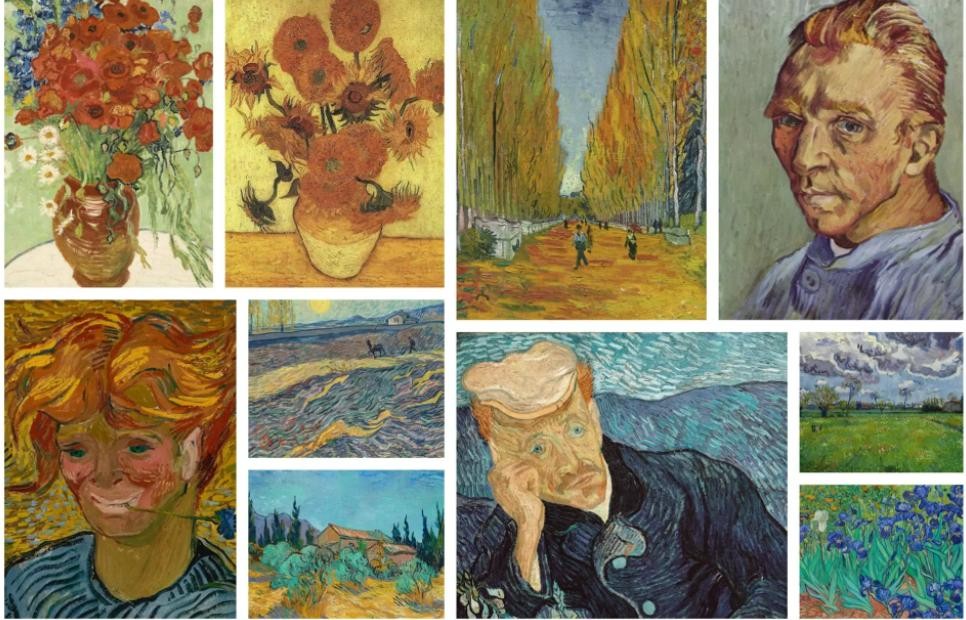 10 bức tranh Vincent van Gogh đắt giá nhất
