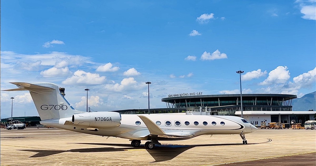 “Dinh thự bay” Gulfstream G700 đến Phù Cát, Gia Lai, hé lộ điểm đến mới của giới siêu giàu?