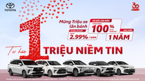 Toyota Việt Nam công bố doanh số bán hàng tháng 7 và Chương trình ưu đãi cho khách hàng mua xe trong tháng 8/2025