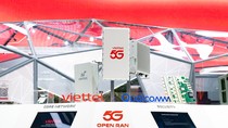 Gian hàng của Viettel tại MWC 2026 thu hút sự quan tâm đông đảo của giới chuyên môn và khách tham quan.