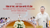 Phát biểu của Tổng Bí thư, Chủ tịch nước tại Phiên họp thứ 2 Ban Chỉ đạo Trung ương về phát triển văn hóa