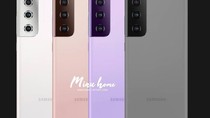 Hình ảnh kết xuất mới nhất của Samsung Galaxy S21, máy đã thay đổi kết cấu và có thêm màu sắc mới