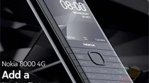 Nokia 8000 4G không còn thiết kế “huyền thoại”