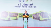 Liên Ninh chuyển đổi 100% sang xe buýt điện VinFast