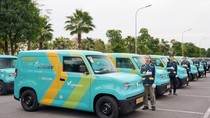Xanh SM ra mắt dịch vụ vận chuyển hàng nội đô bằng xe tải điện