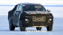 Bán tải của Hyundai lần đầu lộ diện