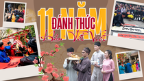 11 năm đánh thức “hồn” Tết Việt