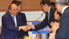 Thủ tướng và các đại biểu dự hội nghị. Ảnh: VGP/Quang Hiếu