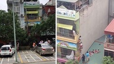 Các bé trường Mầm non tư nhân Gấu Trúc được giải cứu an toàn.