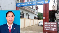 Đối tượng Đinh Bằng My, Hiệu trưởng trường Phổ thông dân tộc nội trú Thanh Sơn (Phú Thọ) bị khởi tố về tội “Dâm ô đối với người dưới 16 tuổi”.