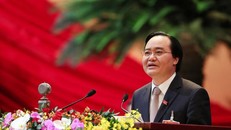 Bộ trưởng Bộ GD&ĐT Phùng Xuân Nhạ. - Ảnh: Như Ý