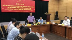 Bộ trưởng Bộ Công Thương Trần Tuấn Anh yêu cầu chú trọng vào công tác nhân sự của Tổng cục Quản lý thị trường. Ảnh: VGP/Phan Trang