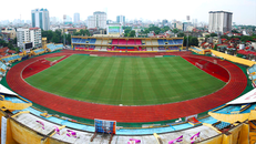 Sân vận động Hàng Đẫy. Ảnh; Ngọc Thành.