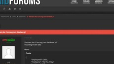 Sau dữ liệu bị lộ được cho là của khách hàng Thế Giới Di Động, hacker tung tiếp dữ liệu được cho là của Con Cưng.