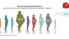 So với các quốc gia khác trong khu vực, Việt Nam có tỉ lệ béo phì khá thấp