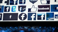 Biểu tượng Facebook. Ảnh: AFP/TTXVN