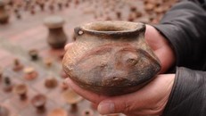 Một cổ vật được phát hiện. (Nguồn: eltiempo.com)