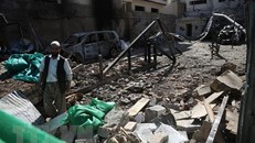 Hiện trường một vụ đánh bom ở Kabul,Afghanistan. (Nguồn: TTXVN)