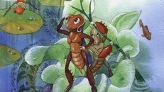 Ảnh bìa truyện Dế mèn phiêu lưu ký do nhà xuất bản Kim Đồng phát hành.