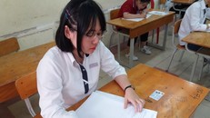 Thí sinh dự thi Trung học phổ thông quốc gia. (Ảnh: Phạm Mai/Vietnam+)