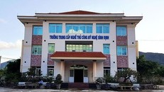 Thanh tra Chính phủ chỉ ra sai phạm tại Trường Trung cấp thủ công mỹ nghệ Bình Định.