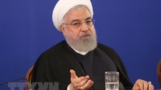 Tổng thống Iran Hassan Rouhani. (Nguồn: AFP/TTXVN)