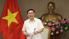 Phó Thủ tướng Vương Đình Huệ phát biểu tại cuộc họp - Ảnh: VGP/Thành Chung