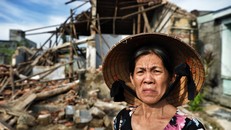 'Rốn lũ' Bình Định sau bão