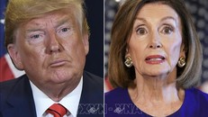 Tổng thống Mỹ Donald Trump (trái) và Chủ tịch Hạ viện Nancy Pelosi. Ảnh: AFP/TTXVN