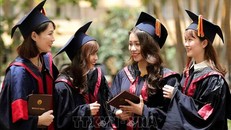 Xây dựng và ban hành các văn bản, tài liệu để triển khai thực hiện Khung trình độ quốc gia Việt Nam đối với các trình độ của giáo dục đại học. Ảnh: TTXVN phát