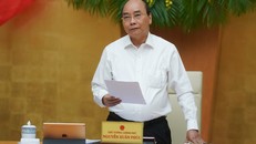 Thủ tướng Nguyễn Xuân Phúc phát biểu tại cuộc làm việc - Ảnh: VGP/Quang Hiếu