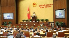 Phiên họp của Quốc hội. (Ảnh: TTXVN)