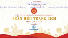 Banner chính cuộc thi tìm kiếm Tài năng diễn viên sân khấu cải lương Trần Hữu Trang năm 2020