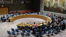 Toàn cảnh cuộc họp Hội đồng bảo an Liên hợp quốc ở New York, Mỹ, ngày 26/3/2019. (Nguồn: THX/TTXVN)