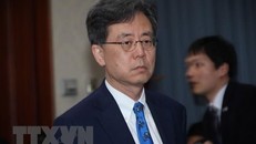 Tân phó Giám đốc Văn phòng An ninh quốc gia thuộc Phủ Tổng thống Hàn Quốc Kim Hyun-chong. (Nguồn: Yonhap/TTXVN)