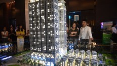 Mô hình dự án The Zei được rất nhiều khách hàng quan tâm tại sự kiện