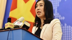 Người Phát ngôn Bộ Ngoại giao Lê Thị Thu Hằng.