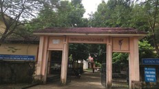 Trường THPT Trần Ân Chiêm thuộc diện giải thể, sáp nhập. Ảnh: dantri.com.vn